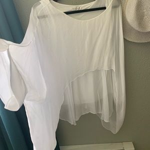 White blouse one size
